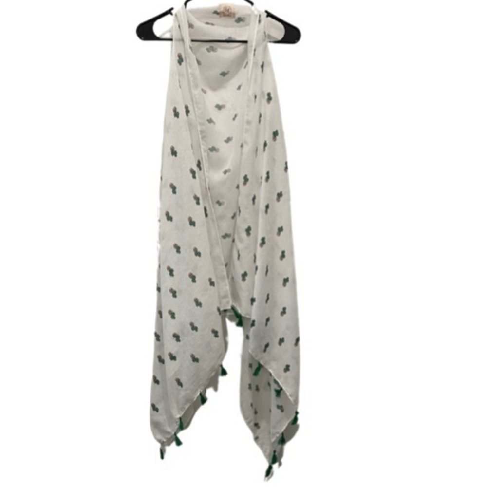 Cactus Vest with Tassles